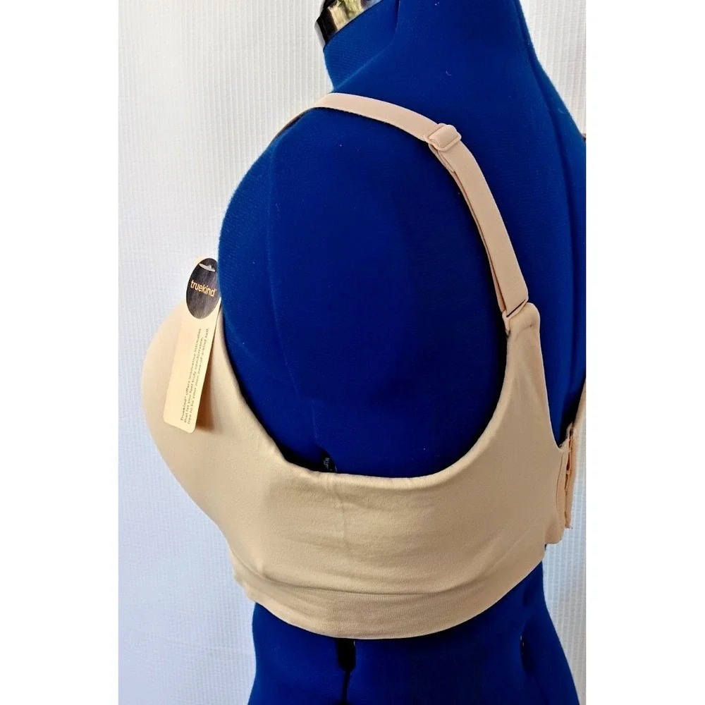 Truekind Light Brown Wireless Adjustable‎ Supportive Comfort shaping Bra 3XL